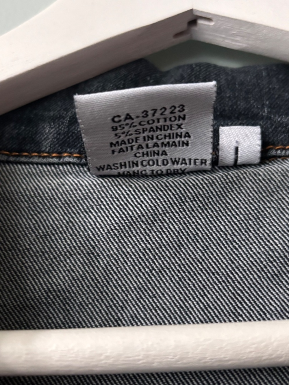 Embroidered Denim Jacket - Picture 4 of 6